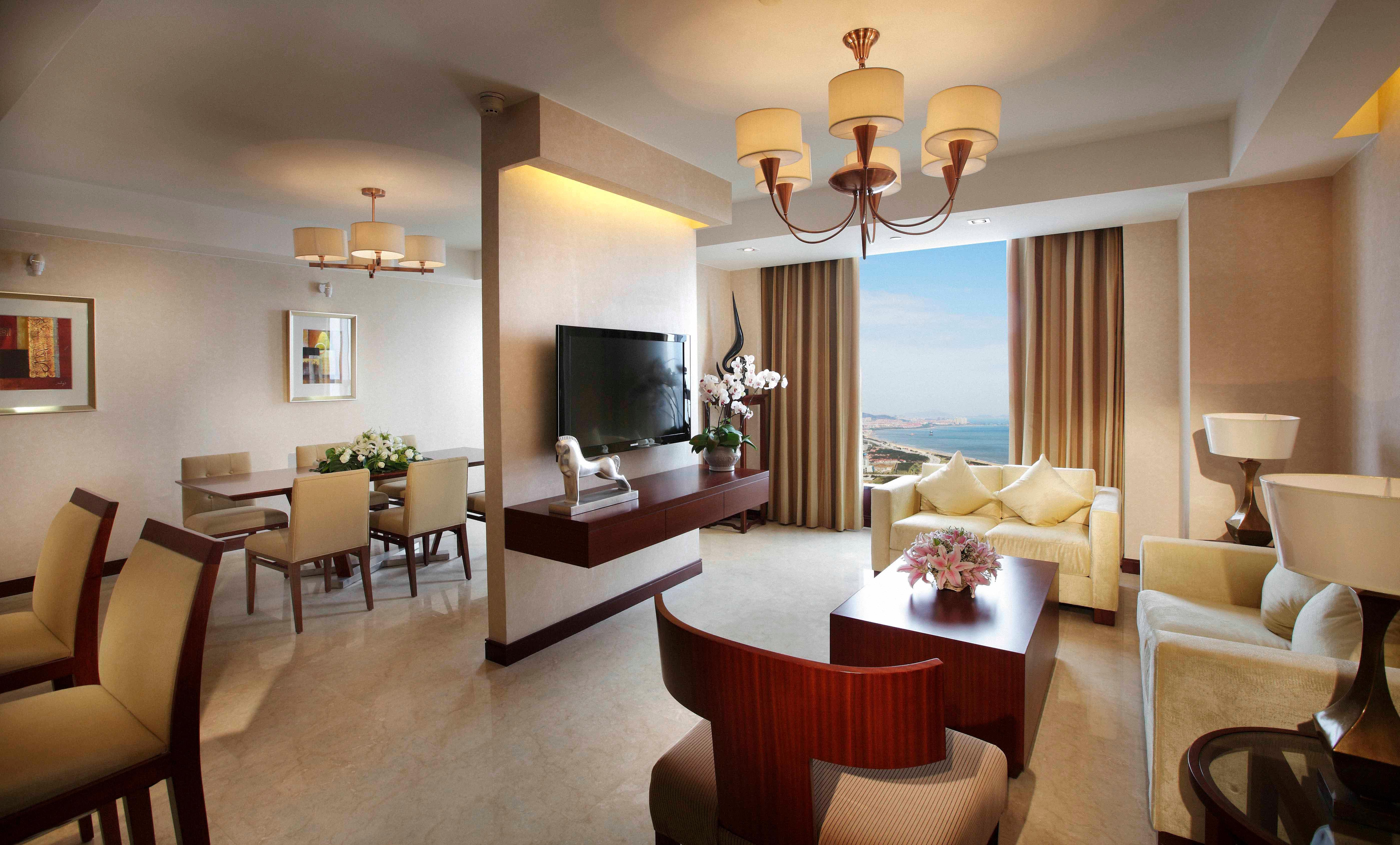 Crowne Plaza Yantai Sea View By Ihg Hotel Quarto foto