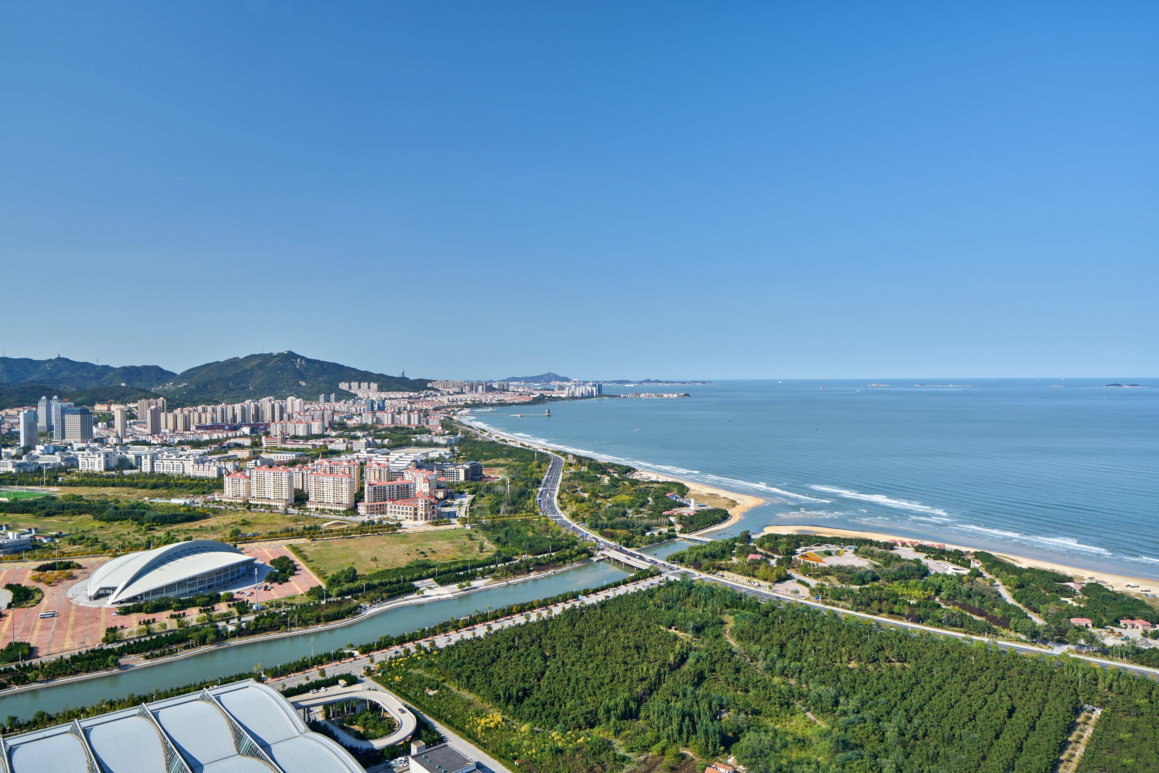 Crowne Plaza Yantai Sea View By Ihg Hotel Exterior foto